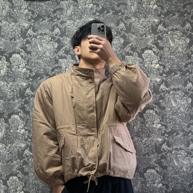 lafudge store / 라퍼지 스토어 m-65 피쉬테일 숏야상