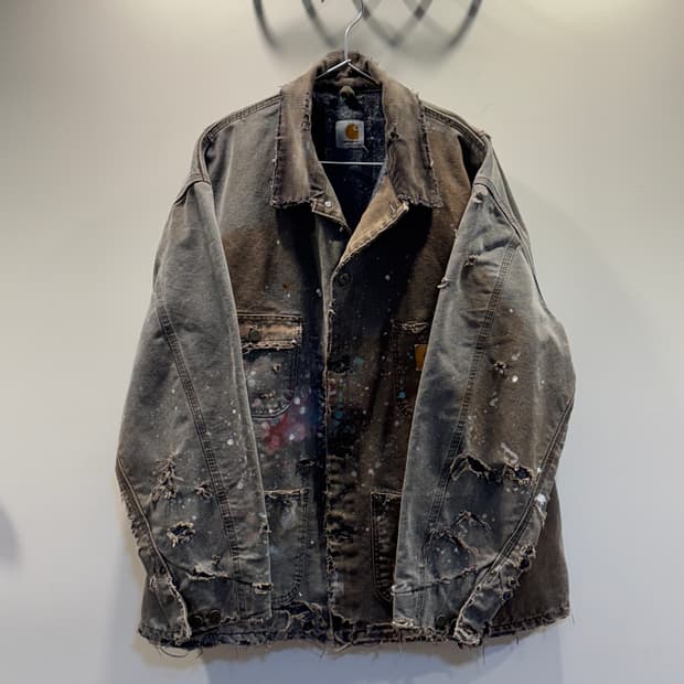 Carhartt Hard Faded Trash Painter Jacket