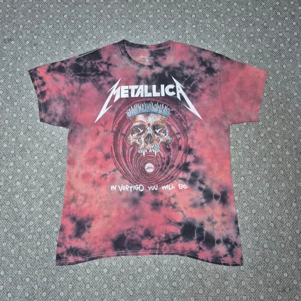 [M,실측 L] 메탈리카 오피셜 티셔츠 -149