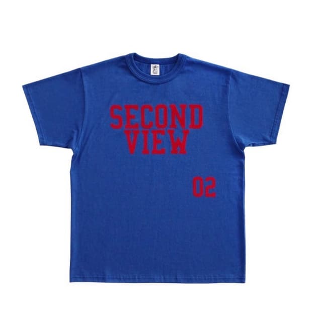 컬렉트 피시스 SECOND VIEW T-SHIRTS (BLUE) L사이즈