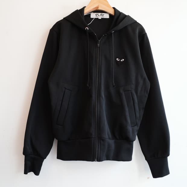 Comme des GARCONS 꼼데가르송 플레이 집업후디