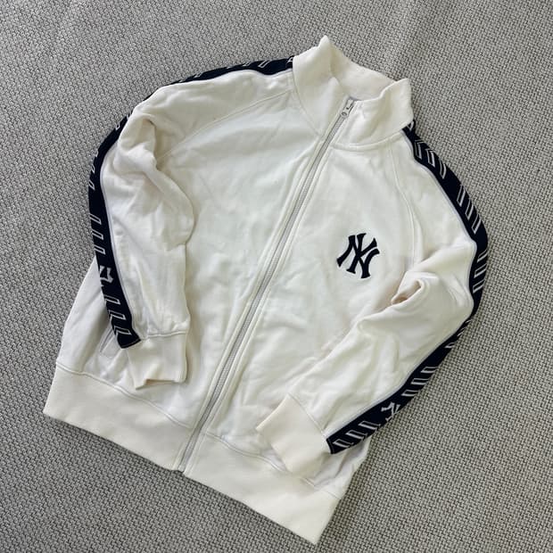 S 엠엘비 씸볼 테이프 하이넥 집업 0413D