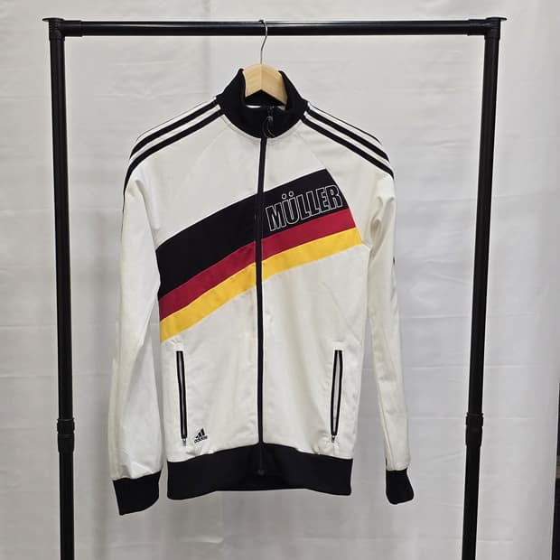 아디다스 MÜLLER 뮐러 트랙탑 독일 컬러 삼선 집업 재킷 90(S)