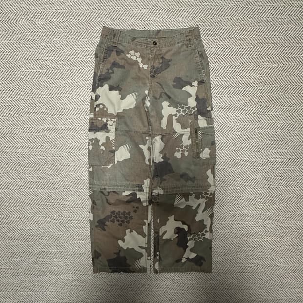 L. L. BEAN work camo caro pants