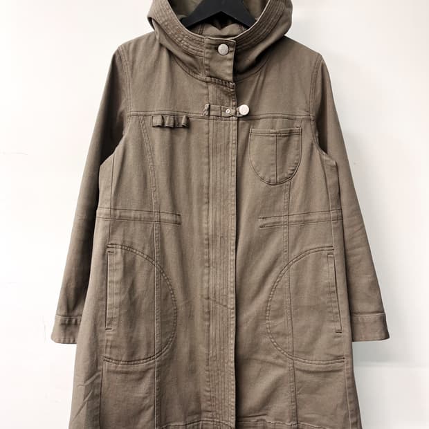 Denimus 코튼 후드 파카