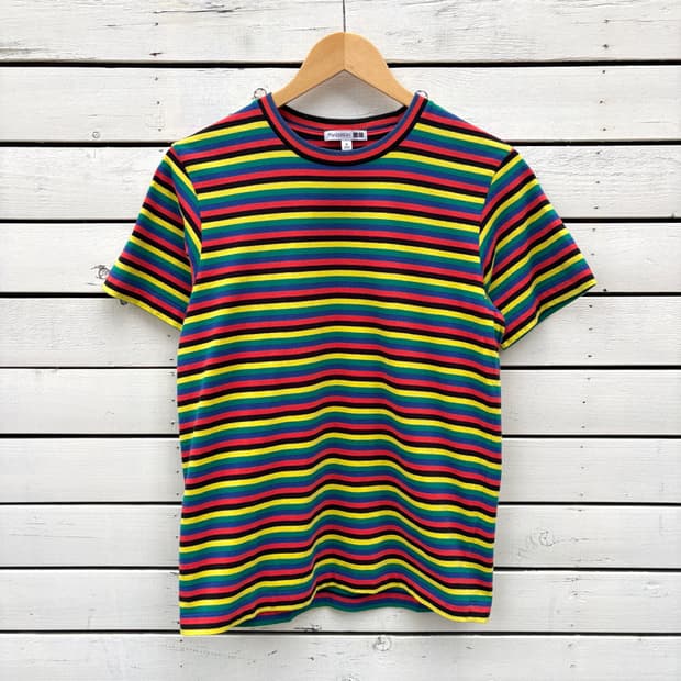 Uniqlo x JW Anderson JW앤더슨 스트라이프 반팔 티셔츠