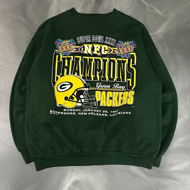 Logo7 green bay packers 맨투맨 y18621