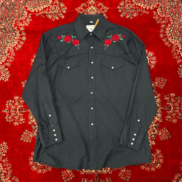 90s The Cowboy Store 카우보이 웨스턴 셔츠 NXXXX