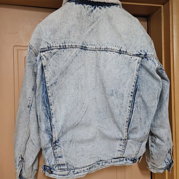 뽀글이 데님 청자켓