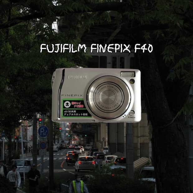 후지필름 파인픽스 F40 빈티지디카 디지털카메라