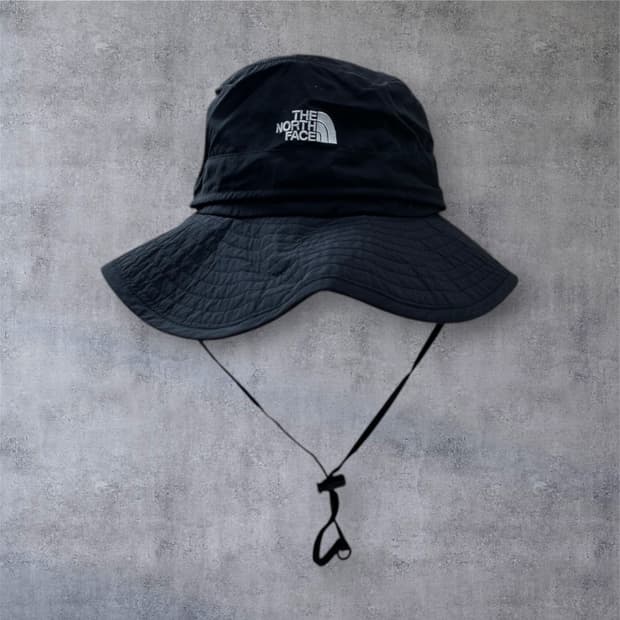 노스페이스 The north face 블랙 나일론 부니햇 버킷햇 M