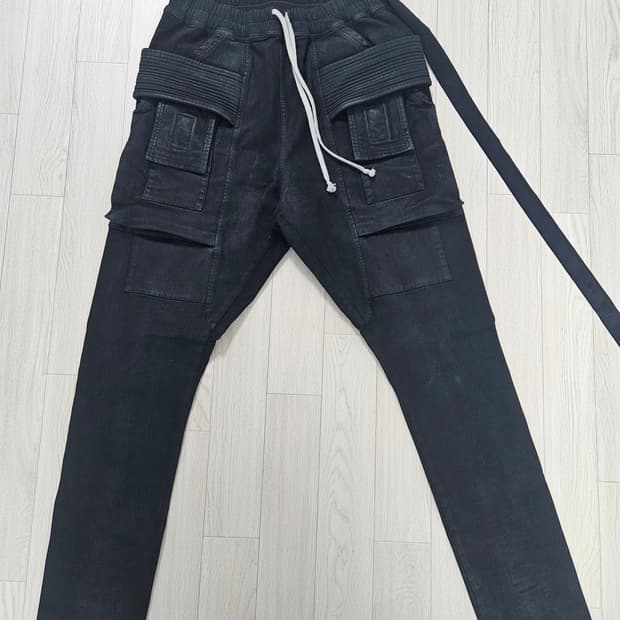 릭오웬스 다크쉐도우 크리치 카고 팬츠 m