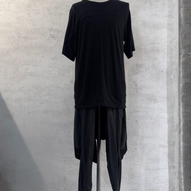 율리우스 2018SS 레이어드 롱 티셔츠