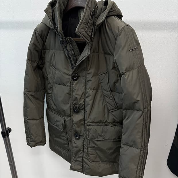 95) 히스토릭 카키 다운패딩 