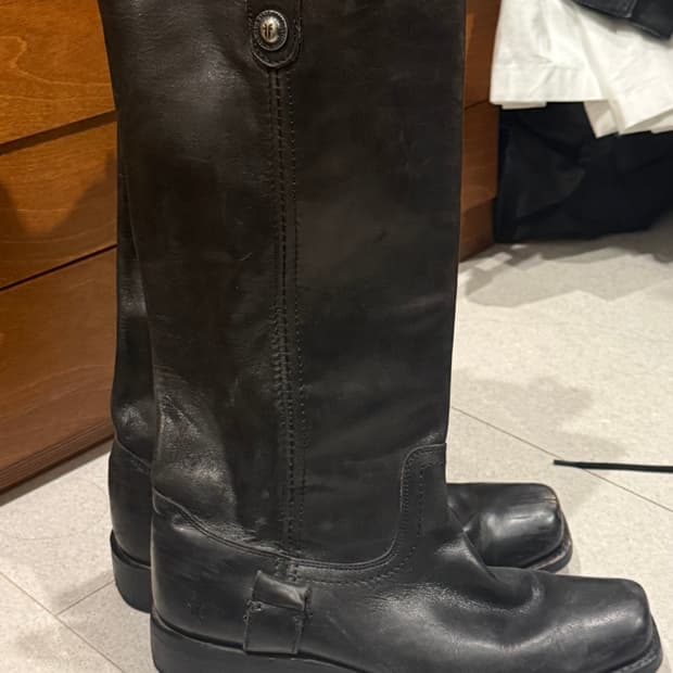 리얼레더 롱부츠 250