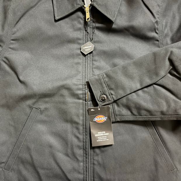 Dickies 아이젠하워 자켓 레귤러 블랙