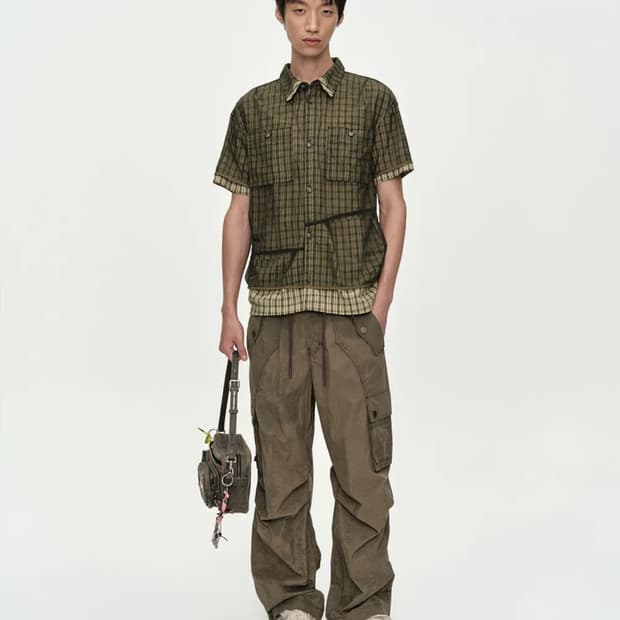 앤더슨벨 CARPENTER CARGO WIDE-LEG TROUS