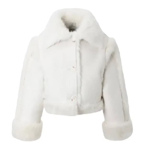 쓰리타임즈 버니퍼 무스탕 코트 22