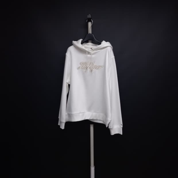 새 타미힐피거 남성 춘추동 약기모 후드맨투맨 L