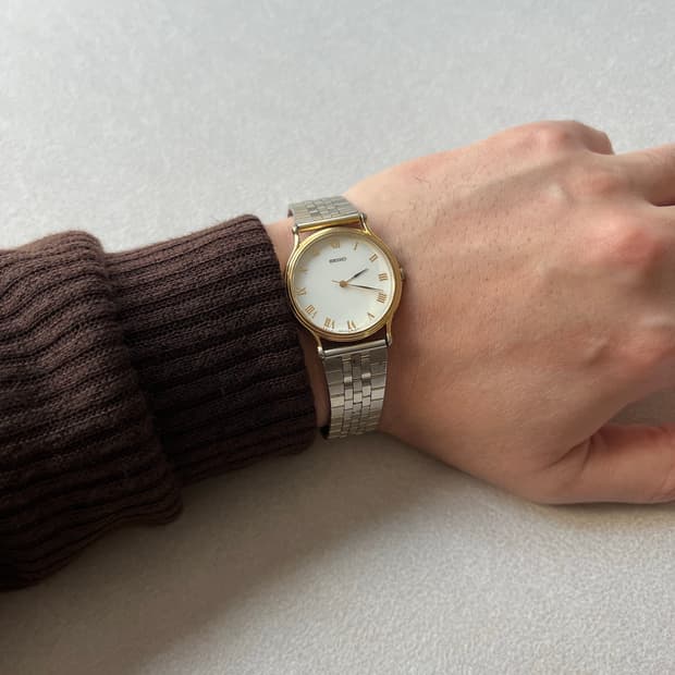 Seiko quartz 80' vintage 5P31-6090