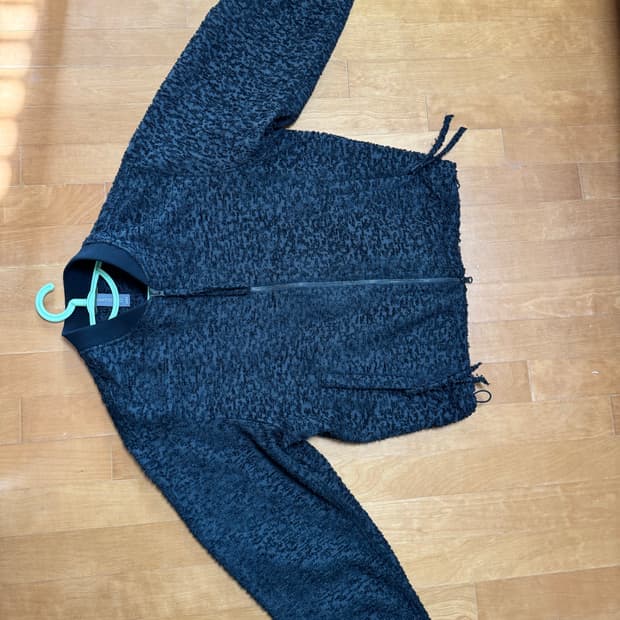 언더펙티드 jacquard 자켓 라지