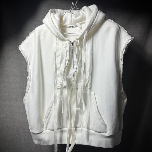 Midorikawa 20ss Sleeveless Hoodie 