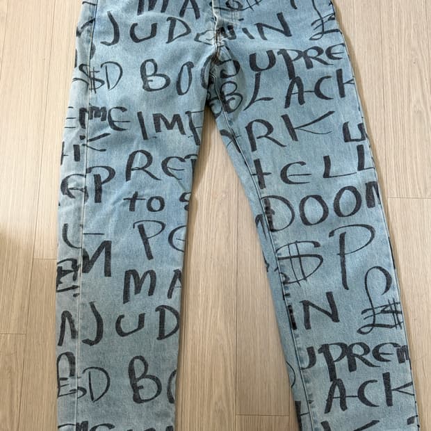 슈프림 블랙아크 진 