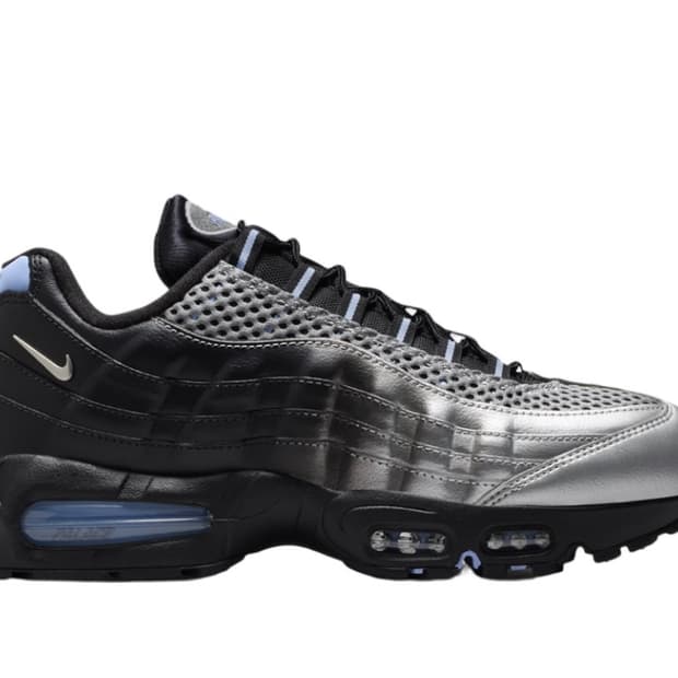 나이키 x 팔라스 에어 맥스 95 메탈릭 실버 알루미늄