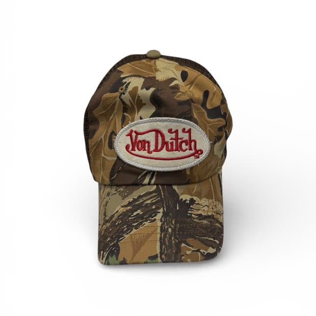 본더치 카모플라주 메쉬캡