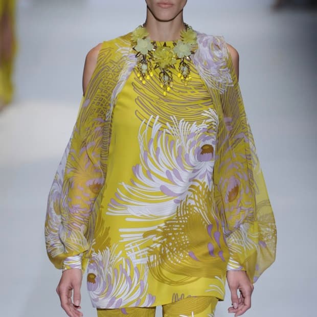 구찌 플로럴 실크 블라우스/셔츠 (Gucci Floral Silk Blo