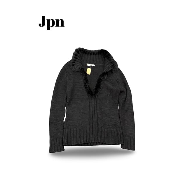 (85)펑크브이넥퍼니트