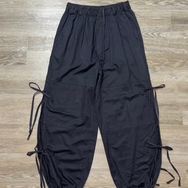 Niko and ribbon wide pants Japan vintage