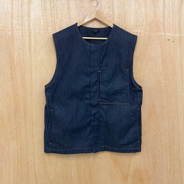 COS denim vest 코스 데님 베스트