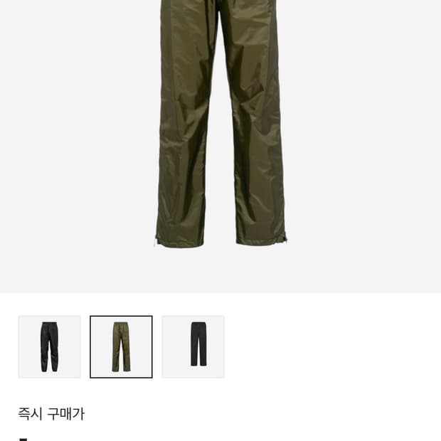 프라다 리나일론팬츠 허리사이즈 32-33