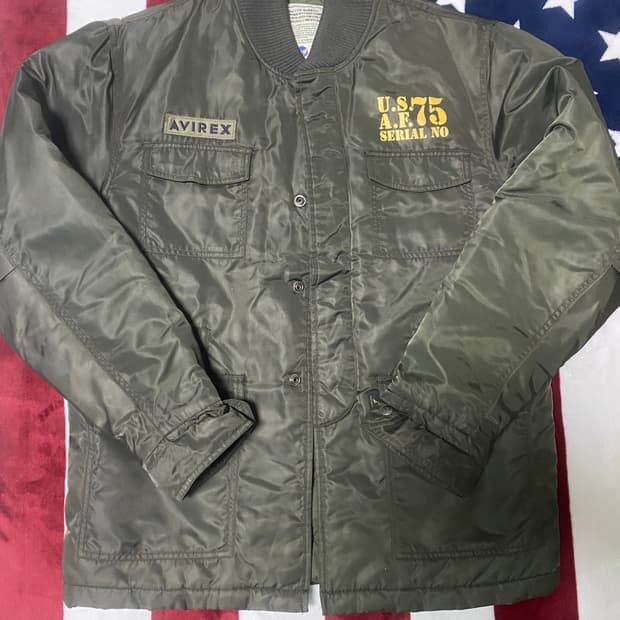 아비렉스 플라이트 자켓