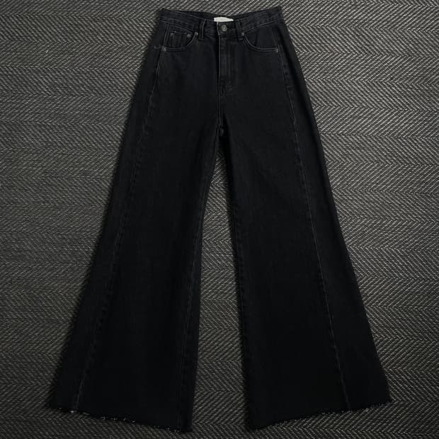 빈티지 우먼스 부츠컷 디테일 데님 팬츠o 3961