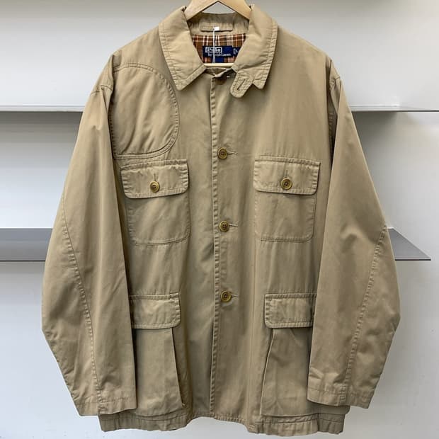 폴로랄프로렌 90s 멀티 포켓 헌팅 자켓