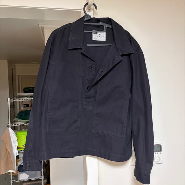 마가렛 호웰 코튼 오버셔츠