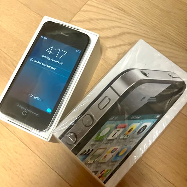 (미사용) 아이폰 4s 국내판 풀박스