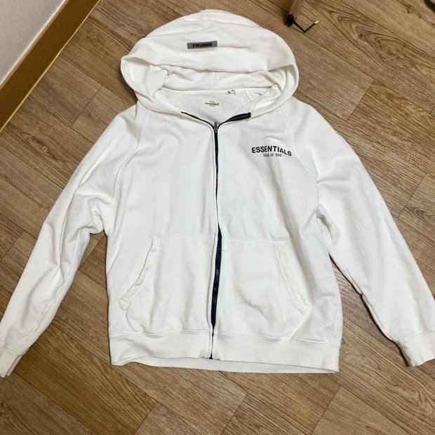 에센셜 피어오브갓 스타프린트 후드집업