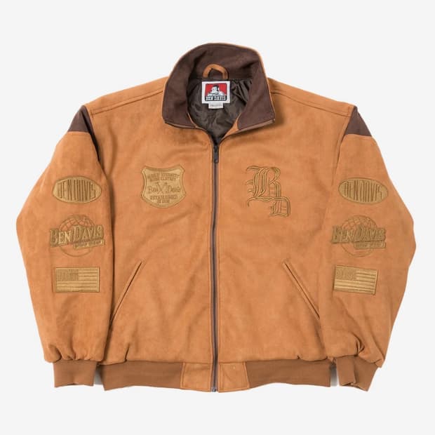 벤데이비스 스웨이드 자켓 카멜