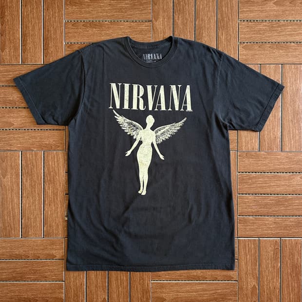 Nirvana ‘In utero’ cotton 1/2 tee