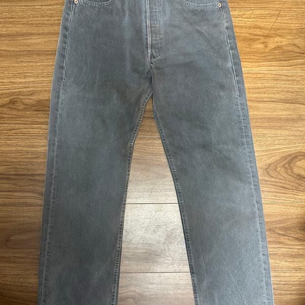 90s 빈티지 리바이스 501 차콜 그레이