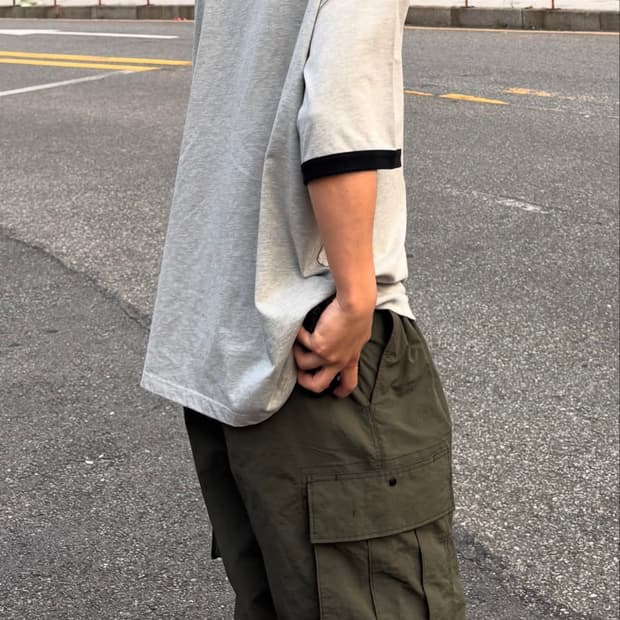 모이프 [SS25] OVER MIL 6P PANTS / OLIVE 3