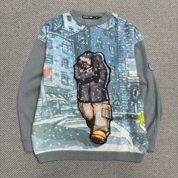 Reynolds & Perry 프린트  니트 v1707