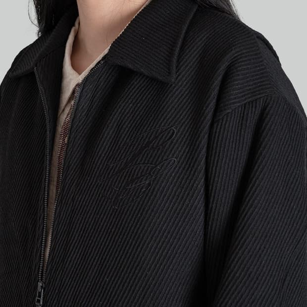 professor e 프로페서 이 22Fw 엠브로이드 코치 자켓