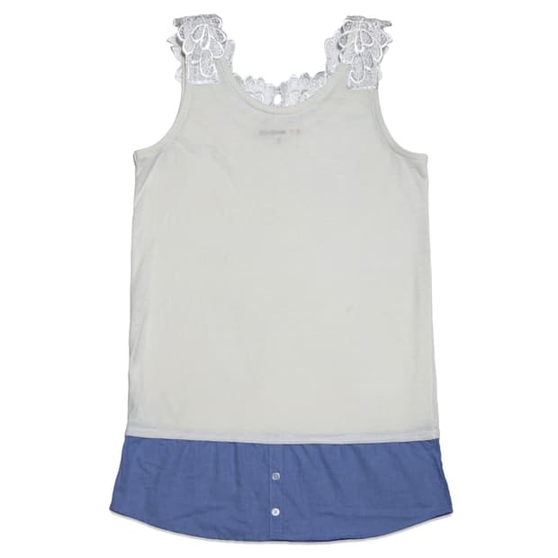 Lace Strap Layered sleeveless