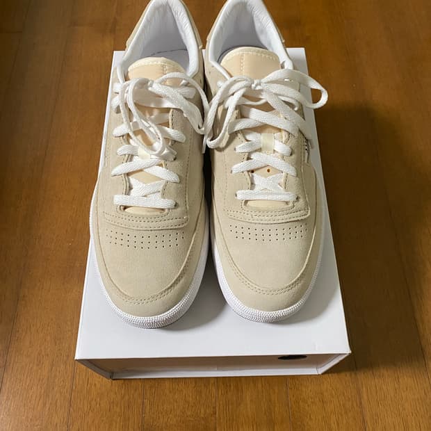 [280] 리복xJJJ자운드 클럽씨 85 스웨이드 코르크 화이트