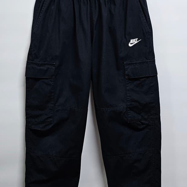 나이키 블랙 카고팬츠 L