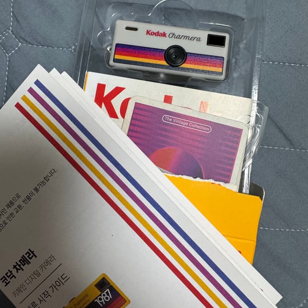 코닥 차메라 키체인 디지털 카메라
